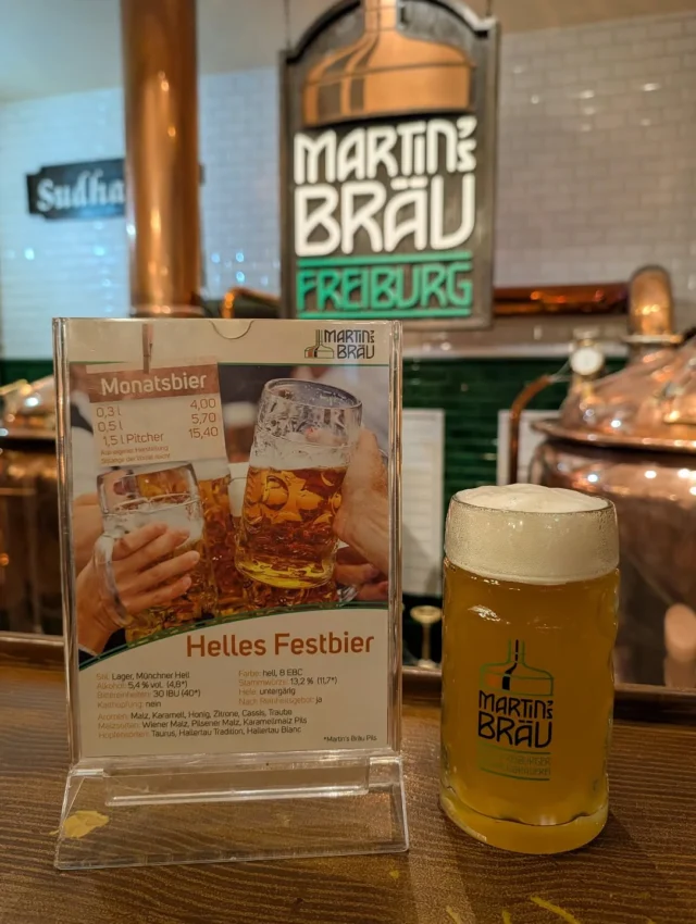 Festlich im September:
Helles Festbier